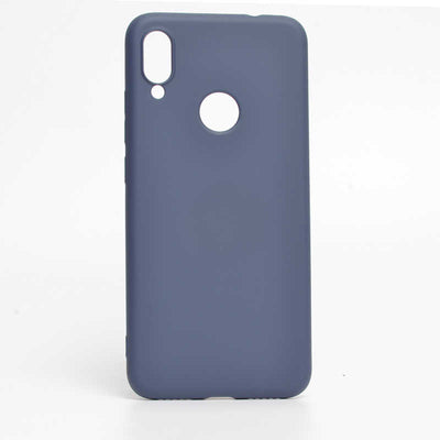 Huawei P Smart 2019 Kılıf Zore İnci Silikon Lacivert