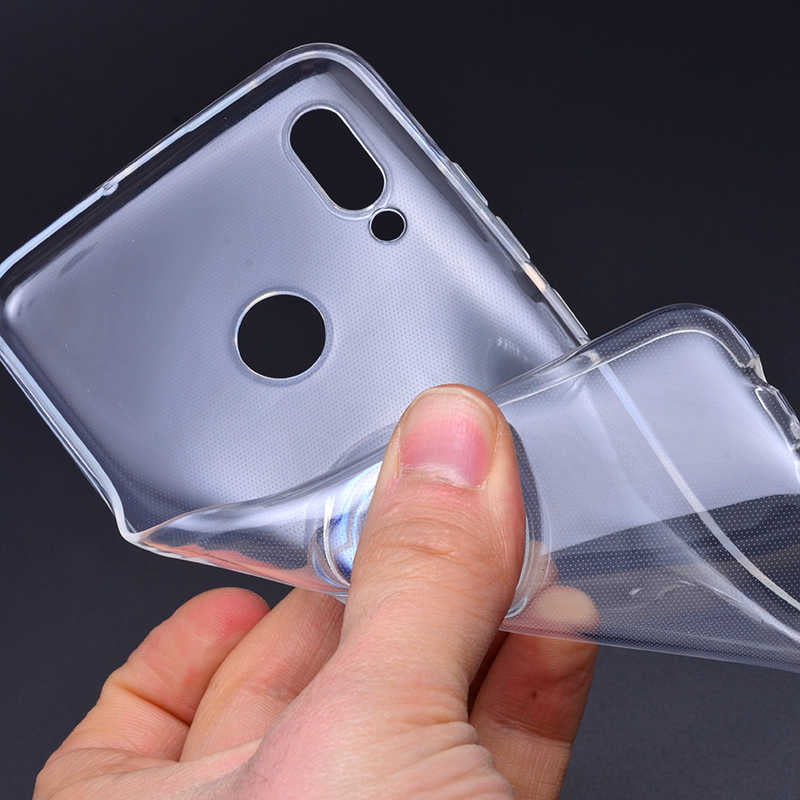 Huawei P Smart 2019 Kılıf Zore Les Silikon Kırmızı