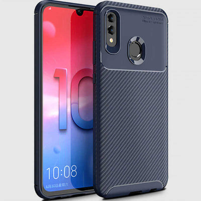 Huawei P Smart 2019 Kılıf Zore Negro Silikon Kapak Lacivert