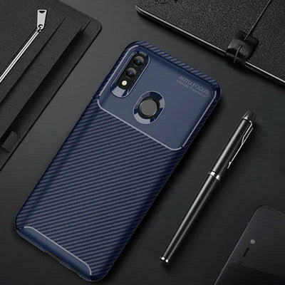 Huawei P Smart 2019 Kılıf Zore Negro Silikon Kapak Lacivert