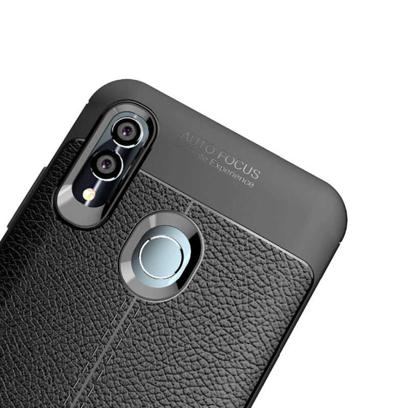 Huawei P Smart 2019 Kılıf Zore Niss Silikon Kapak Siyah