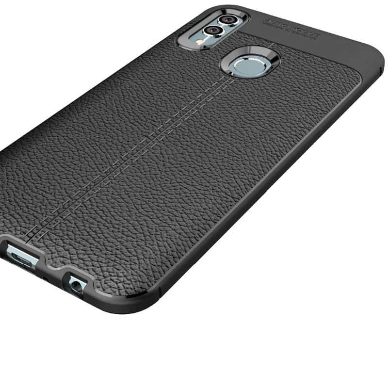 Huawei P Smart 2019 Kılıf Zore Niss Silikon Kapak Siyah