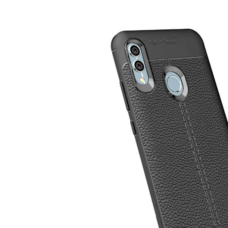 Huawei P Smart 2019 Kılıf Zore Niss Silikon Kapak Siyah