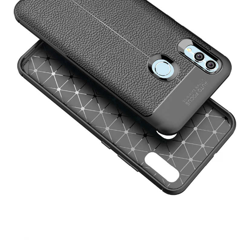 Huawei P Smart 2019 Kılıf Zore Niss Silikon Kapak Siyah
