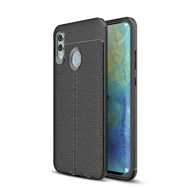 Huawei P Smart 2019 Kılıf Zore Niss Silikon Kapak Kırmızı