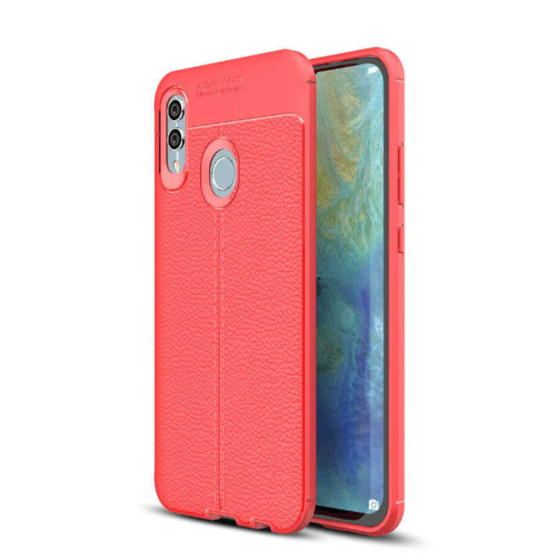 Huawei P Smart 2019 Kılıf Zore Niss Silikon Kapak Siyah