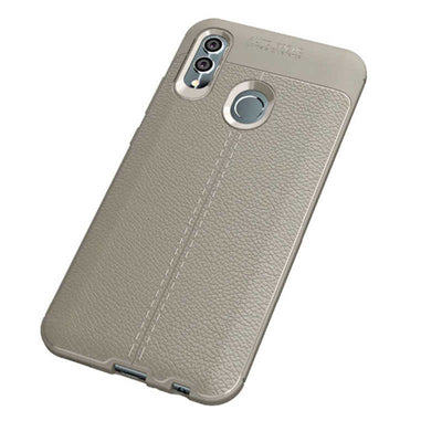 Huawei P Smart 2019 Kılıf Zore Niss Silikon Kapak Gri