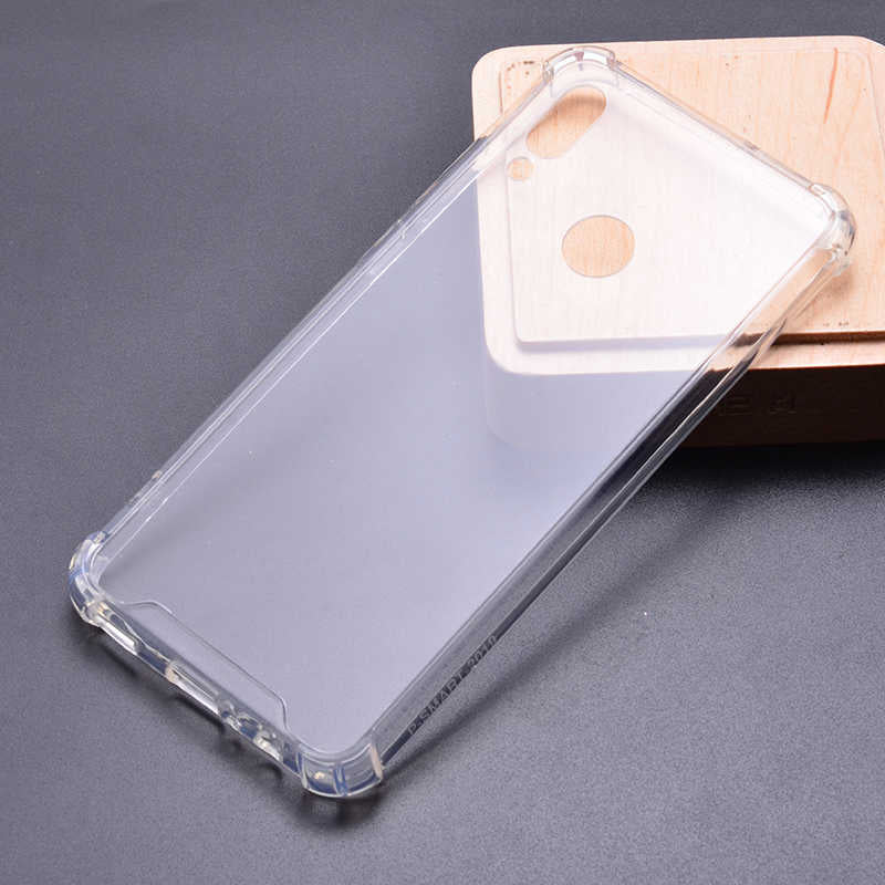 Huawei P Smart 2019 Kılıf Zore Nitro Anti Shock Silikon Renksiz