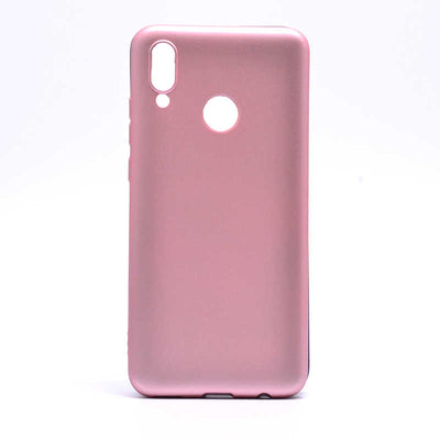 Huawei P Smart 2019 Kılıf Zore Premier Silikon Kapak Rose Gold