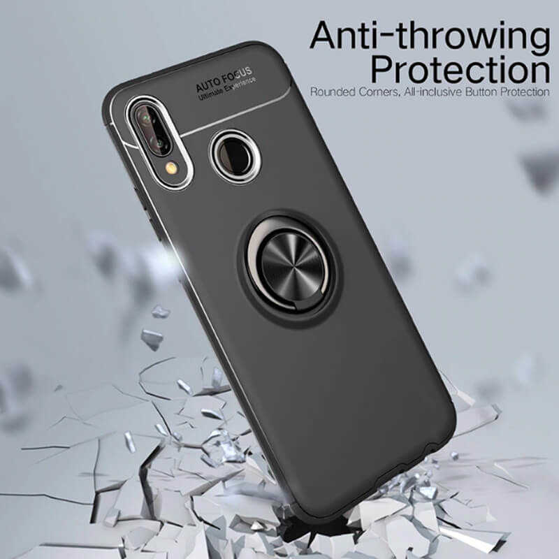 Huawei P Smart 2019 Kılıf Zore Ravel Silikon Kapak Mavi