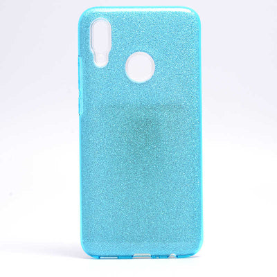 Huawei P Smart 2019 Kılıf Zore Shining Silikon Mavi
