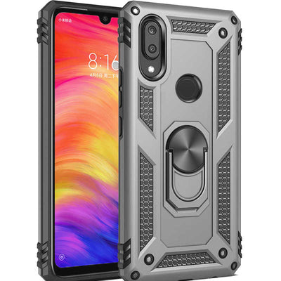Huawei P Smart 2019 Kılıf Zore Vega Kapak Gold