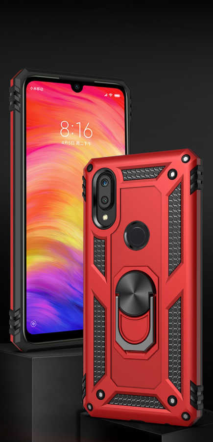 Huawei P Smart 2019 Kılıf Zore Vega Kapak Gri