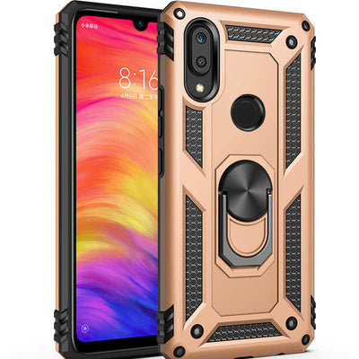 Huawei P Smart 2019 Kılıf Zore Vega Kapak Gold