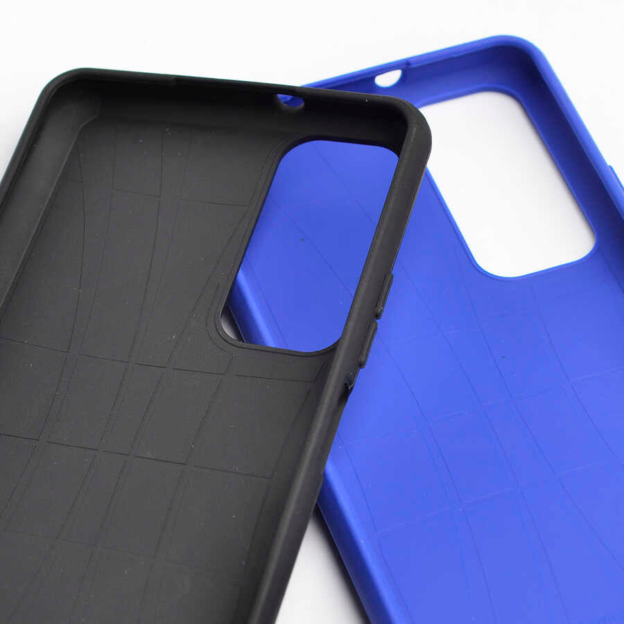 Huawei P Smart 2021 Kılıf Zore Biye Silikon Kırmızı