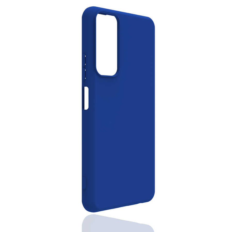 Huawei P Smart 2021 Kılıf Zore Biye Silikon Mor