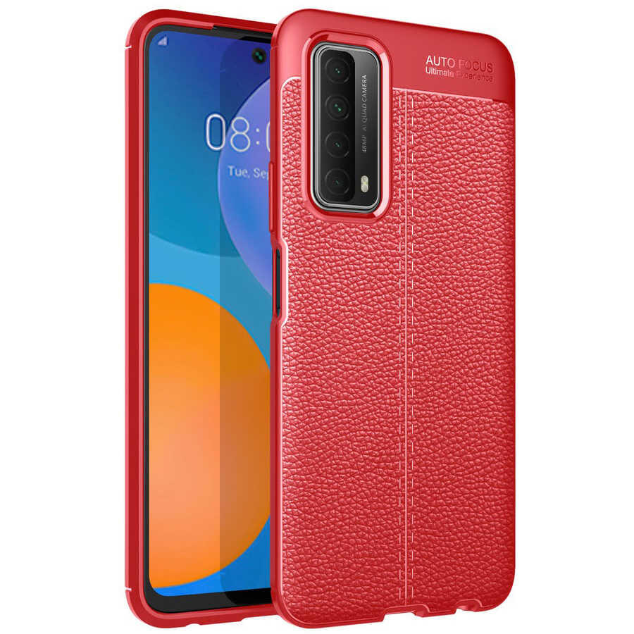 Huawei P Smart 2021 Kılıf Zore Niss Silikon Kapak Lacivert