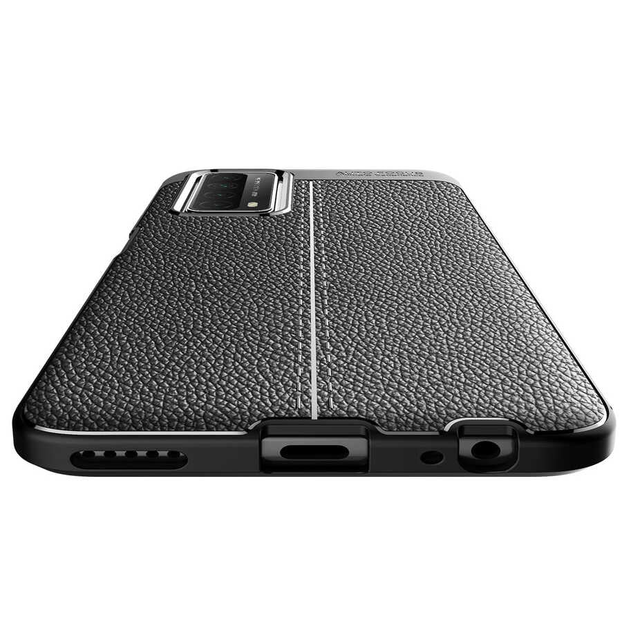 Huawei P Smart 2021 Kılıf Zore Niss Silikon Kapak Lacivert