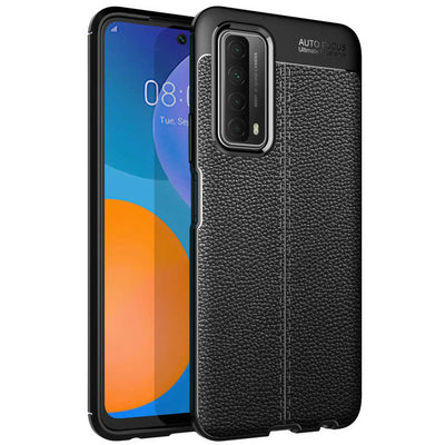 Huawei P Smart 2021 Kılıf Zore Niss Silikon Kapak Siyah