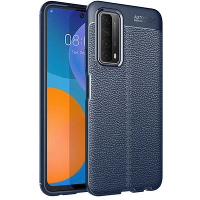Huawei P Smart 2021 Kılıf Zore Niss Silikon Kapak Lacivert