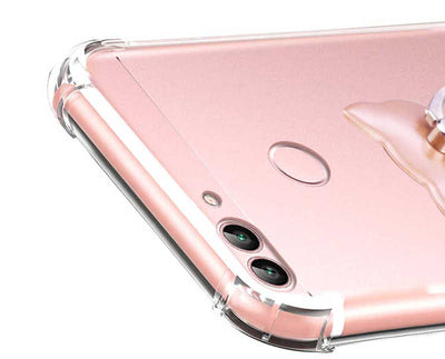 Huawei P Smart Kılıf Zore Nitro Anti Shock Silikon Renksiz