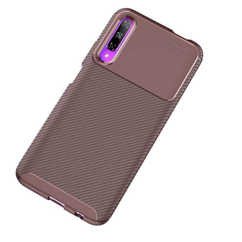 Huawei P Smart Pro 2019 Kılıf Zore Negro Silikon Kapak Siyah