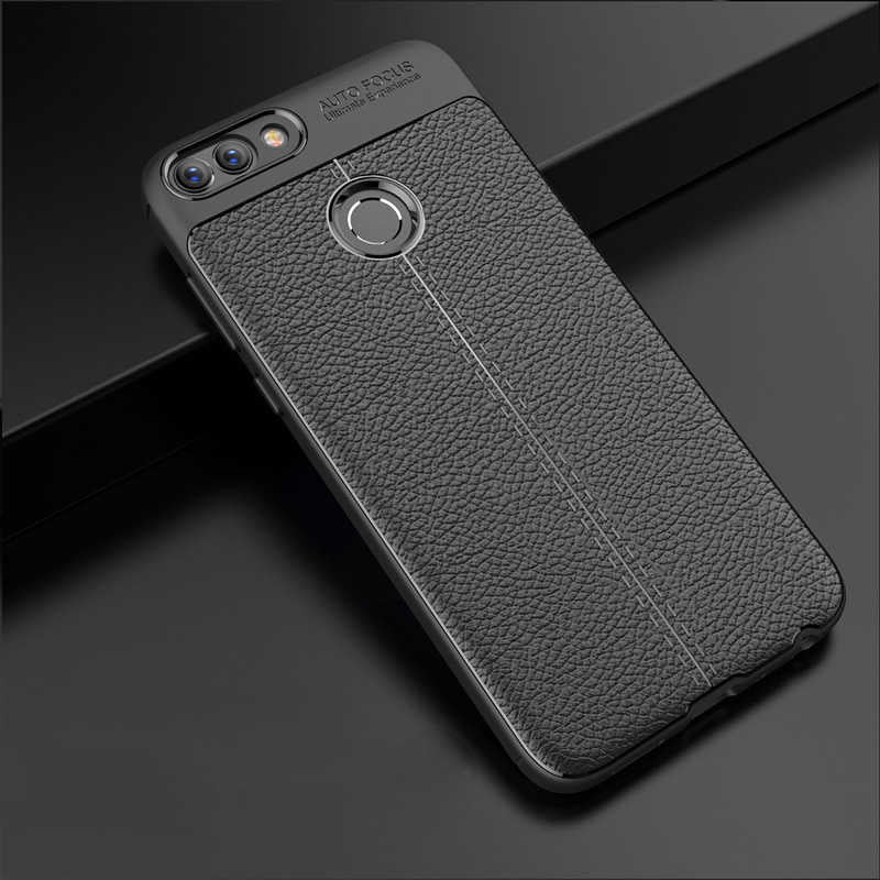 Huawei P Smart Kılıf Zore Niss Silikon Kapak Lacivert