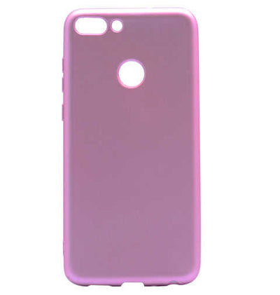 Huawei P Smart Kılıf Zore Premier Silikon Kapak Rose Gold