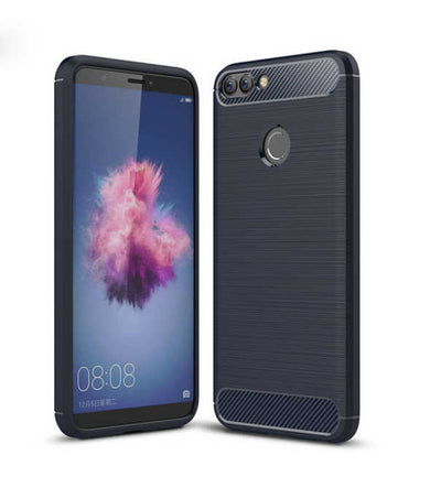 Huawei P Smart Kılıf Zore Room Silikon Kapak Lacivert