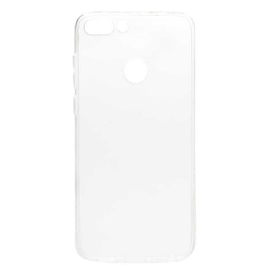 Huawei P Smart Kılıf Zore Süper Silikon Kapak Renksiz