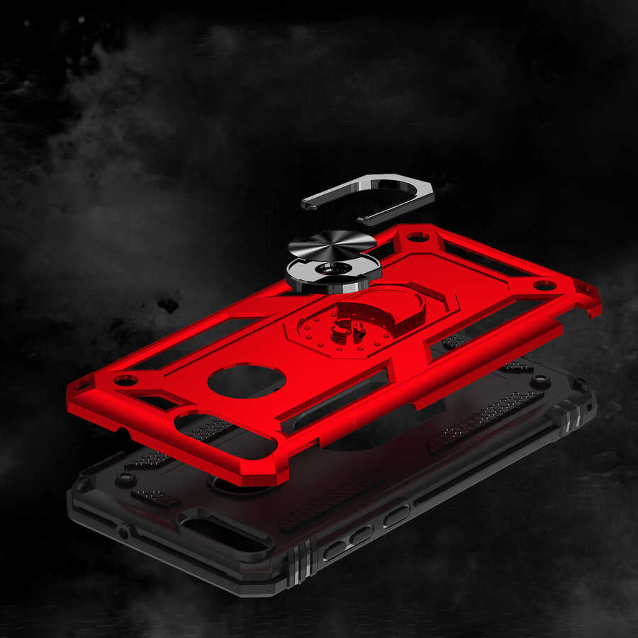 Huawei P Smart Kılıf Zore Vega Kapak Mavi