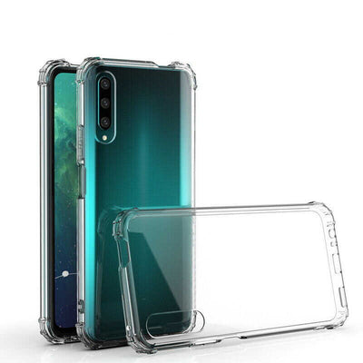 Huawei P Smart Pro 2019 Kılıf Zore Nitro Anti Shock Silikon Renksiz