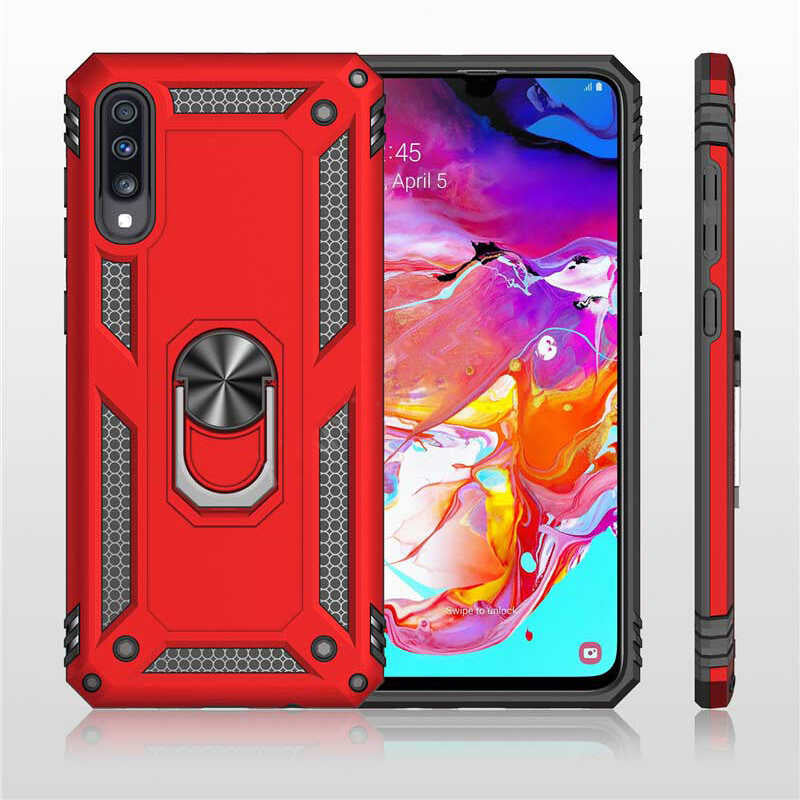 Huawei P Smart Pro 2019 Kılıf Zore Vega Kapak Rose Gold