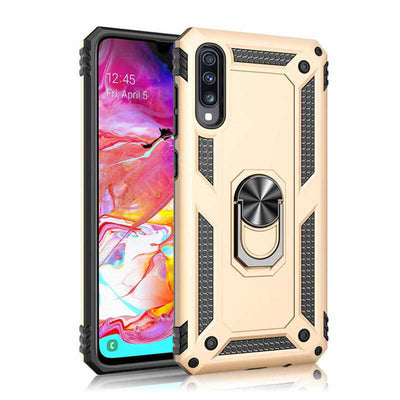 Huawei P Smart Pro 2019 Kılıf Zore Vega Kapak Gold