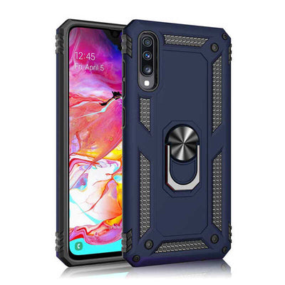 Huawei P Smart Pro 2019 Kılıf Zore Vega Kapak Mavi
