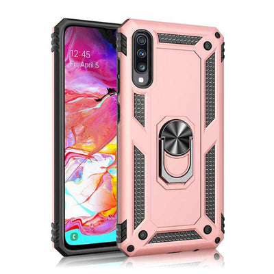 Huawei P Smart Pro 2019 Kılıf Zore Vega Kapak Rose Gold