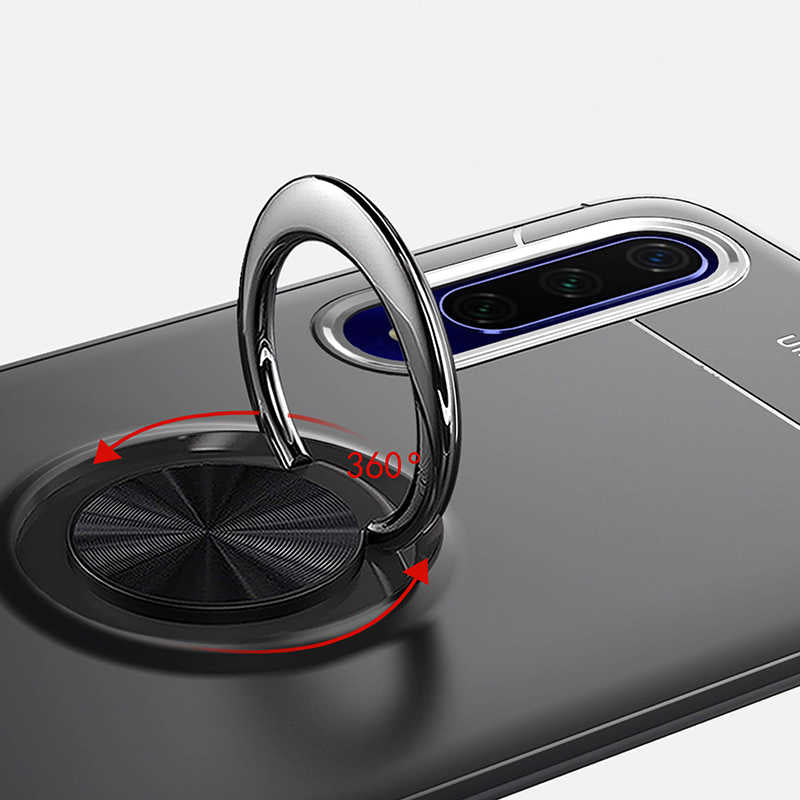 Huawei P Smart Pro 2019 Kılıf Zore Ravel Silikon Kapak Siyah