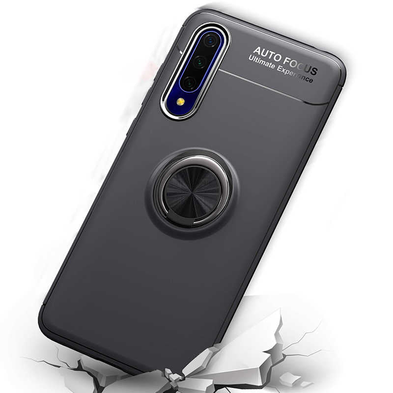 Huawei P Smart Pro 2019 Kılıf Zore Ravel Silikon Kapak Siyah-Rose Gold