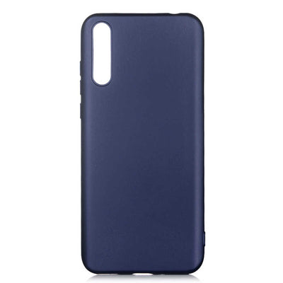 Huawei P Smart S (Y8P) Kılıf Zore Premier Silikon Kapak Lacivert