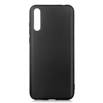 Huawei P Smart S (Y8P) Kılıf Zore Premier Silikon Kapak Siyah