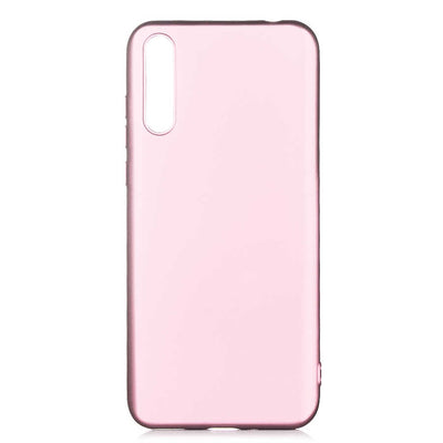 Huawei P Smart S (Y8P) Kılıf Zore Premier Silikon Kapak Rose Gold