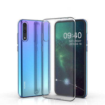 Huawei P Smart S (Y8P) Kılıf Zore Süper Silikon Kapak Renksiz