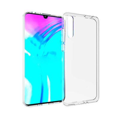 Huawei P Smart S (Y8P) Kılıf Zore Süper Silikon Kapak Renksiz