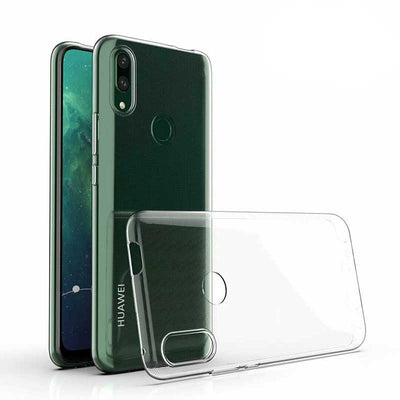 Huawei P Smart Z Kılıf Zore Süper Silikon Kapak Renksiz