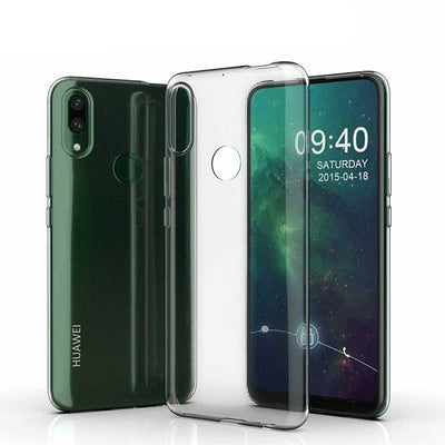 Huawei P Smart Z Kılıf Zore Süper Silikon Kapak Renksiz