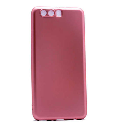 Huawei P10 Kılıf Zore Premier Silikon Kapak Rose Gold