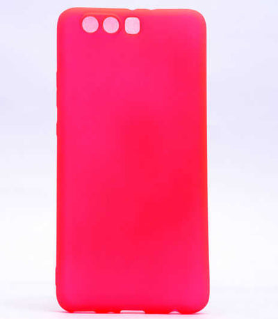 Huawei P10 Lite Kılıf Zore Premier Silikon Kapak Pembe