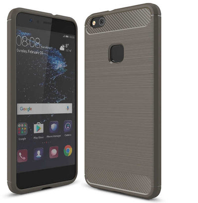 Huawei P10 Plus Kılıf Zore Room Silikon Kapak Gri
