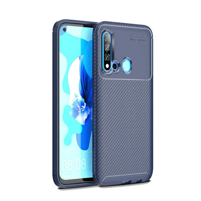 Huawei P20 Lite 2019 Kılıf Zore Negro Silikon Kapak Lacivert