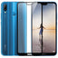 Huawei P20 Lite Zore Kenarları Kırılmaya Dayanıklı Cam Ekran Koruyucu Siyah